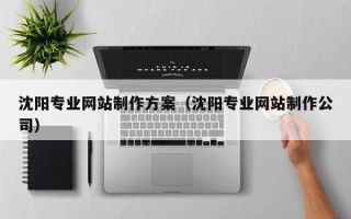 宁波沈阳专业网站制作方案（沈阳专业网站制作公司）